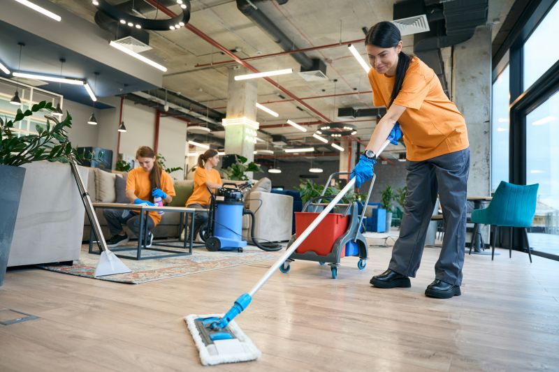 Commercial Kitchen Mopping in Frisco, TX