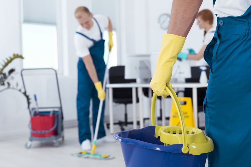 Commercial Kitchen Mopping in Conroe, TX