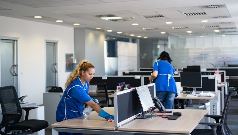 Office Floor Cleaning in Frisco, TX