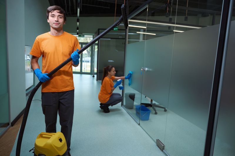 Local Commercial Janitorial Services pros at work